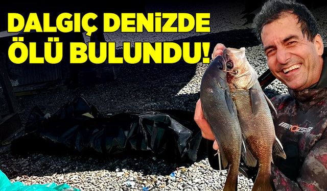 Profesyonel dalgıç denizde ölü olarak bulundu