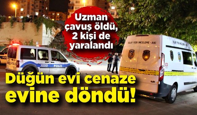 Düğün evi cenaze evine döndü! Bıçaklı kavgada uzman çavuş öldü, 2 kişi de yaralandı