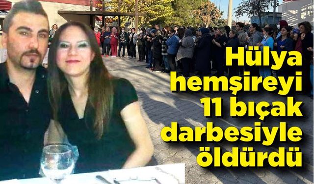 Hemşire karısının başında şişe kırıp 11 yerinden bıçakladı