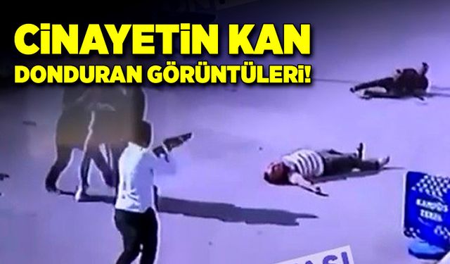 Afyonkarahisar’daki cinayetin görüntüleri kan dondurdu!