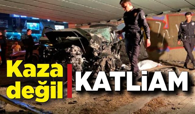 Kaza değil katliam! Araçtakilerin hepsi öldü