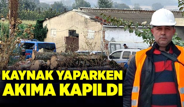 Su tesisatçısı kaynak yaparken akıma kapılıp hayatını kaybetti