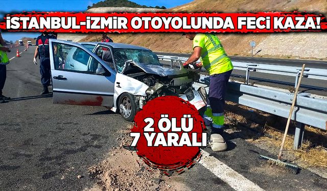 Üç aracın karıştığı kazada felaket yaşandı! 2 ölü, 7 yaralı