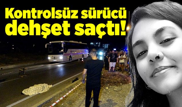 Kontrolsüz sürücü, yaya geçidinden geçen kızın ölümüne sebep oldu