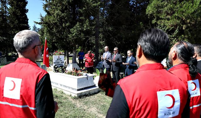 Kızılay çalışanı, Şehit Mehmet Arif Kıdıman unutulmadı