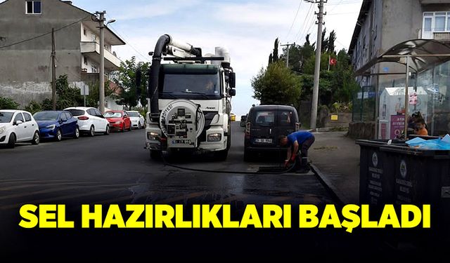 Sel hazırlıkları başladı…