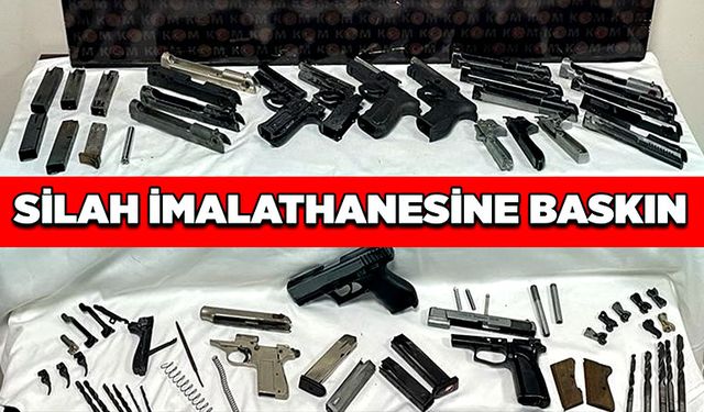 Silah imalathanesine baskın