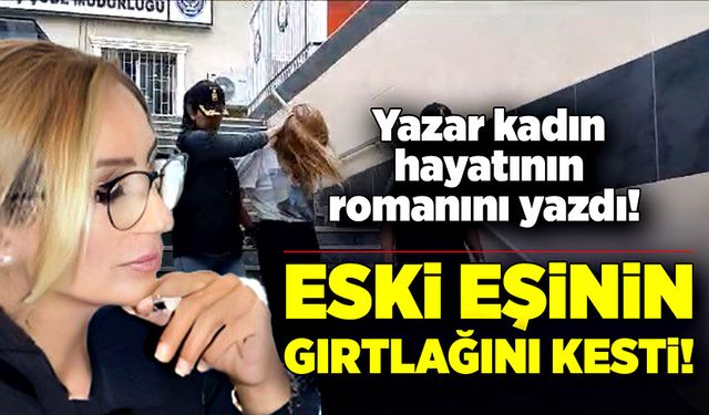 Yazar kadın hayatının romanını yazdı! Eşini gırtlağından keserek öldürdü!