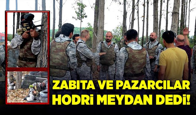 Zabıta ve pazarcılar hodri meydan dedi!