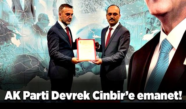 AK Parti Devrek Cinbir'e emanet