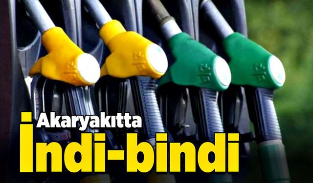 Akaryakıtta indi-bindi