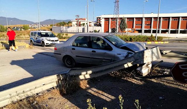 Güneş ışığı kazaya yaptırdı!