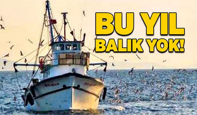 Bu yıl balık yok!