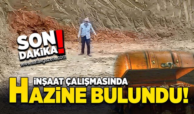 İnşaat çalışmasında hazine bulundu!