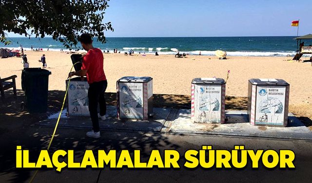 İlaçlamalar sürüyor