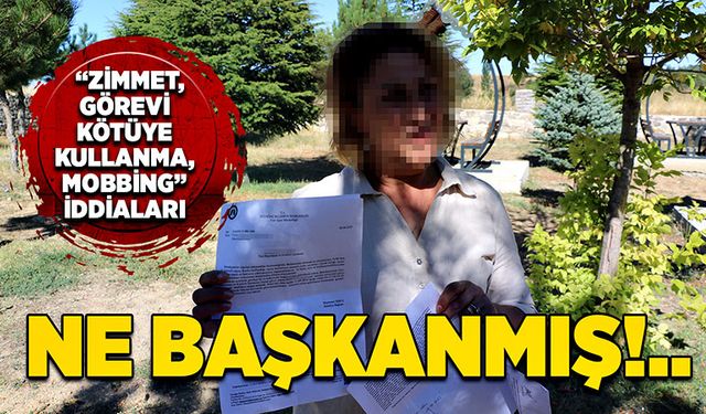 Ne başkanmış...