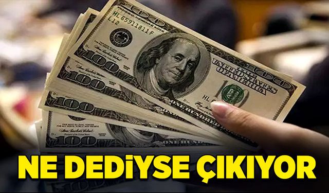 Ne dediyse çıkıyor