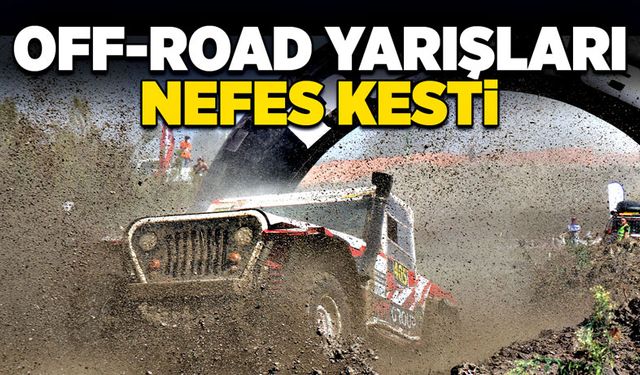 Off-Road yarışları nefes kesti