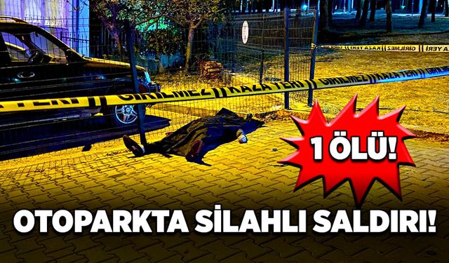 Otoparkta silahlı saldırı!