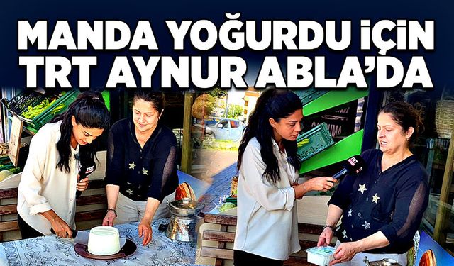 Manda yoğurdu için TRT Aynur Abla’da