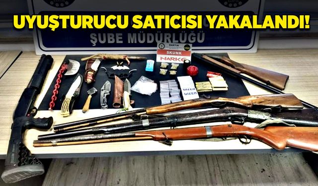 Uyuşturucu satıcısı yakalandı!