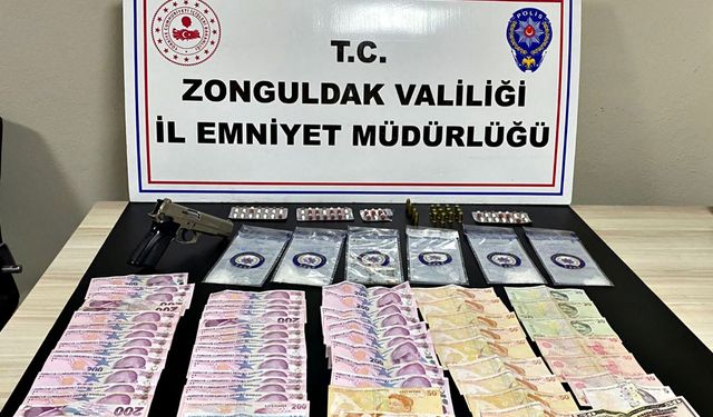 Çaycuma’da kubar esrar ele yakalandı