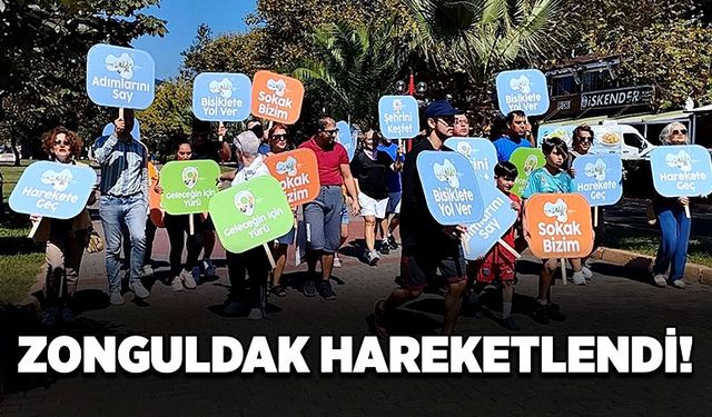 Zonguldak'ta hareketli saatler