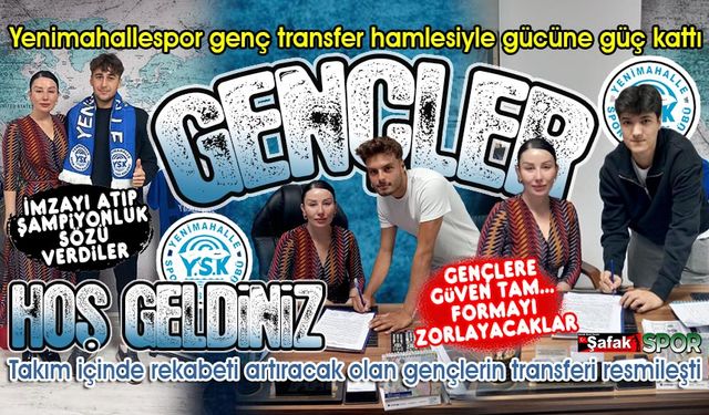 3 yeni transferle kadro genişlik kazandı... Rekabeti artıracaklar