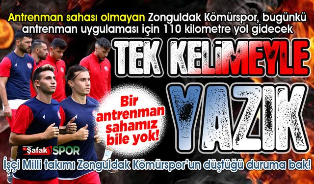 Koca şehir bir tane profesyonel futbol takımına antrenman sahası yapamıyor!