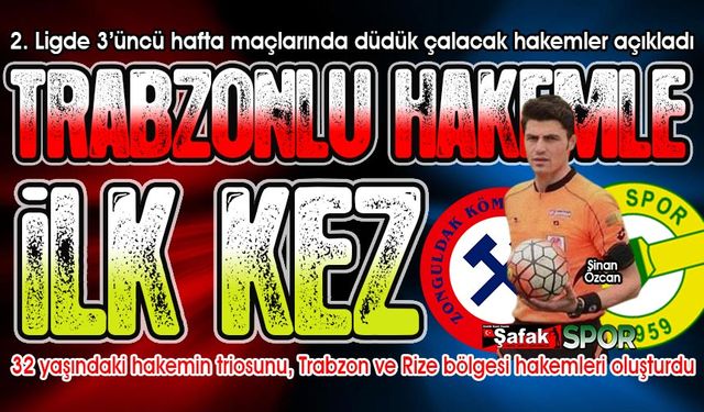 Esenler Erokspor, Trabzonlu hakemin yönettiği  3 maçı da kazandı!