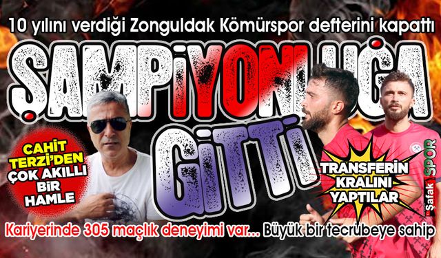 Şampiyonluğa takım kuran Cahit Terzi’den ‘Süper’ transfer... Eski öğrencisini bırakmadı