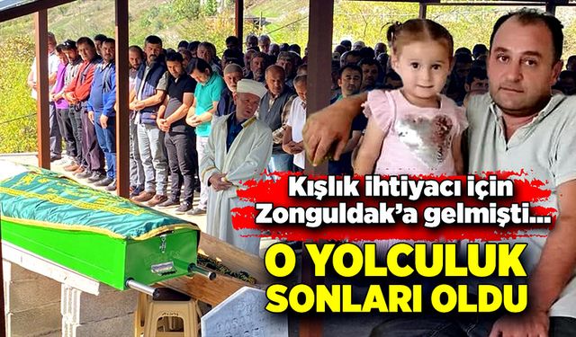 Kışlık ihtiyacı için Zonguldak’a gelmişti… O yolculuk sonları oldu