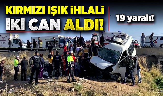 Kırmızı ışık ihlali iki can aldı!