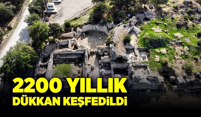 2200 yıllık dükkan, Alexandria Troas'ta keşfedildi