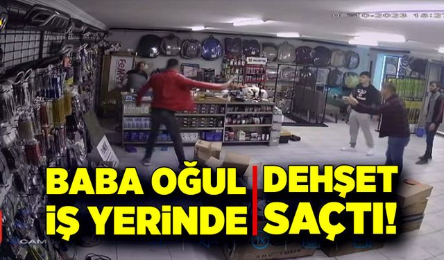 Baba oğul terör estirdi! Sopayla darp edip, bıçakladılar!