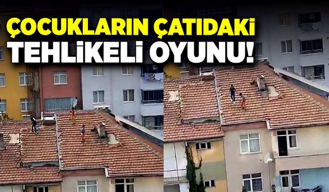 Çocuklar, güvercinleri yakalamak için ölümle burun buruna geldi