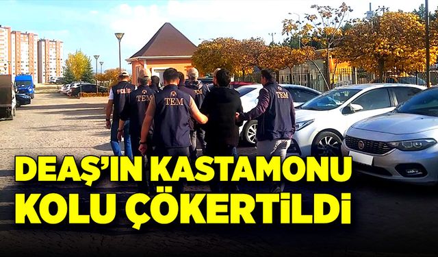 DEAŞ'ın Kastamonu kolu çökertildi!