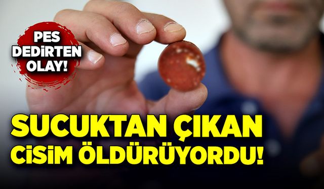 Sucuktan çıkan cisim ölüme sebep oluyordu!