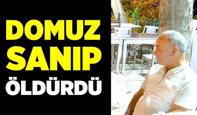 Domuz sandığı komşusunu öldürdü!