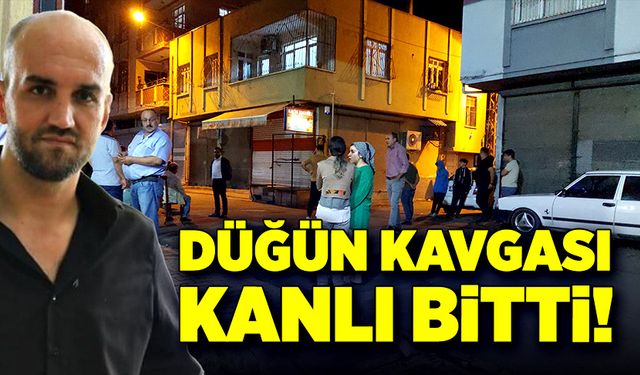 Düğün kavgası kanlı bitti!