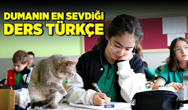 Dumanın en sevdiği ders Türkçe dersi