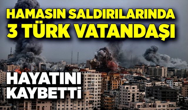 İsrail-Hamas çatışması Türkiye'yi de vurdu