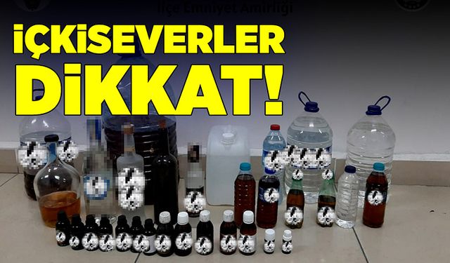 İçkiseverler dikkat!