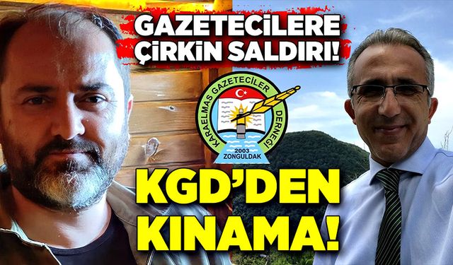 Kilimli’de gazetecilere çirkin saldırı! KGD’den kınama geldi