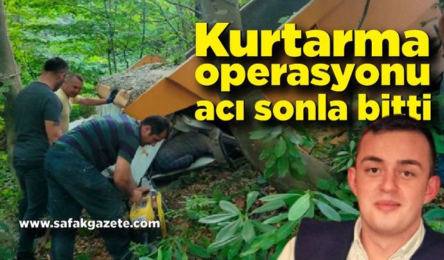 Kastamonu'da acı olay! 5 saatlik kurtarma operasyonu acı sonla bitti