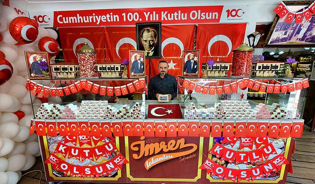 Cumhuriyetin 100. Yılına lokumla kutlama!