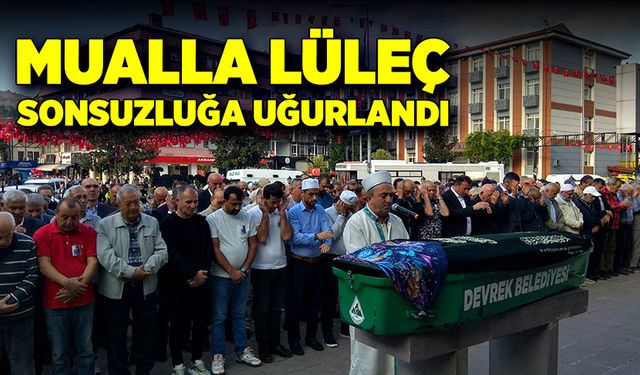 Mualla Lüleç son yolculuğuna uğurlandı