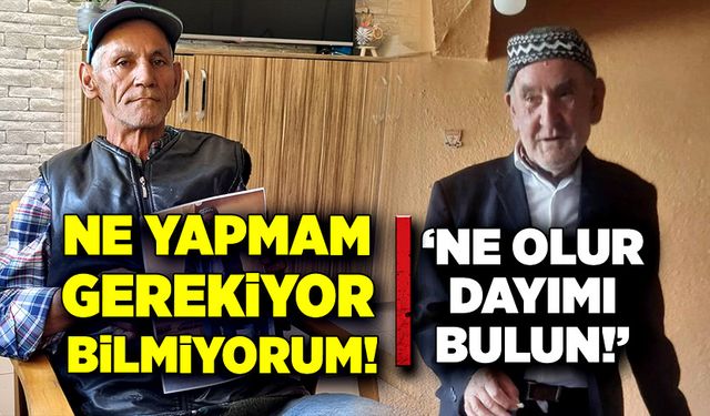 Dayısını arayan yeğenin acı çağrısı!