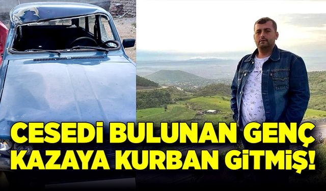 Yol kenarında cesedi bulunmuştu! Kazaya kurban gitmiş!