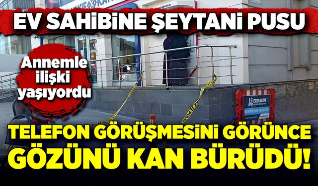 Annesiyle ilişki yaşadığını öne sürdüğü şahsı bıçakladı!